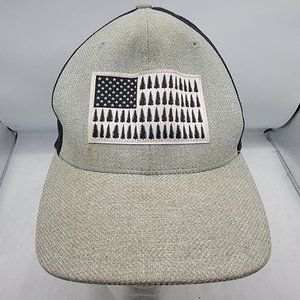 Columbia Mesh Tree Flag Ball Hat Cap Breathable Lightweight Casual Outdoors